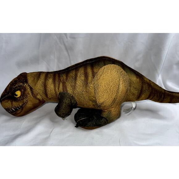 Jurassic World Fallen Kingdom Brown T-Rex Soft 17" Plush Stuffed Dinosaur - Picture 1 of 10